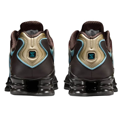 Nike Shox TL Velvet Brown Denim Turquoise