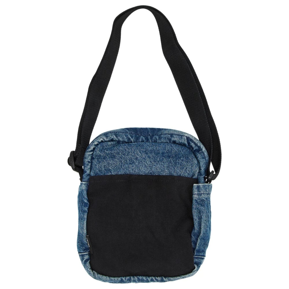 Supreme Denim Shoulder Bag Washed Indigo