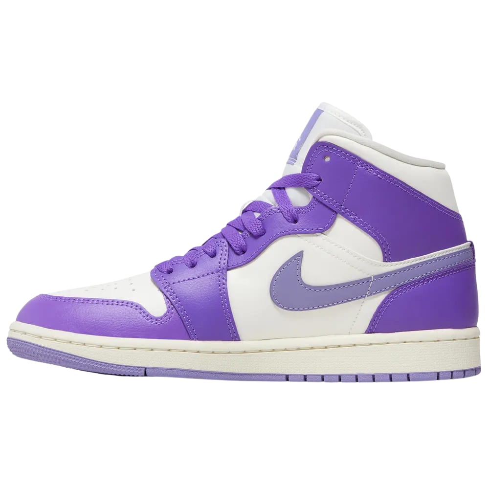 Jordan 1 Mid Action Grape (Women's)