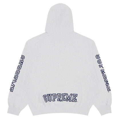 Supreme Collegiate Sleeve Hooded Sweatshirt Ash Grey