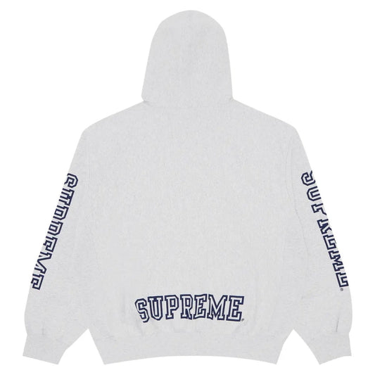 Supreme Collegiate Sleeve Hooded Sweatshirt Ash Grey