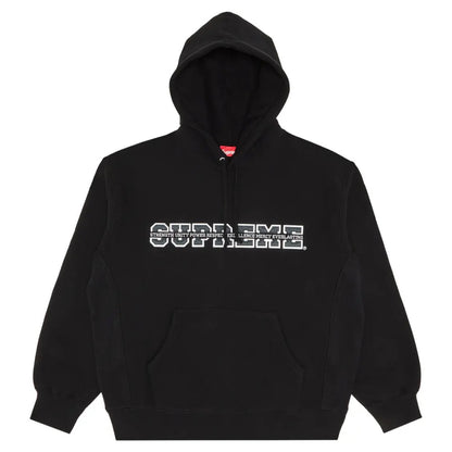 Supreme Collegiate Acronym Hooded Sweatshirt Black