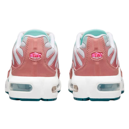 Nike Air Max Plus White Red Stardust Jade Ice Siren Red (GS)