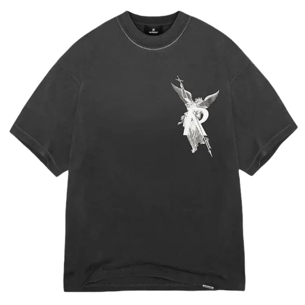 Represent Clo Archangel T-Shirt Stained Black