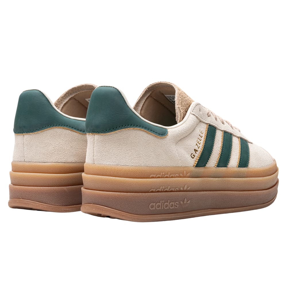 adidas Gazelle Bold Magic Beige Collegiate Green (Women's)