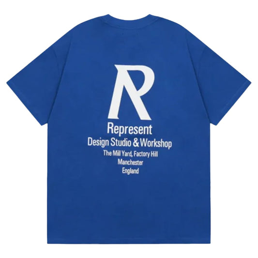 Represent Design Studios Cobalt Blue T-Shirt
