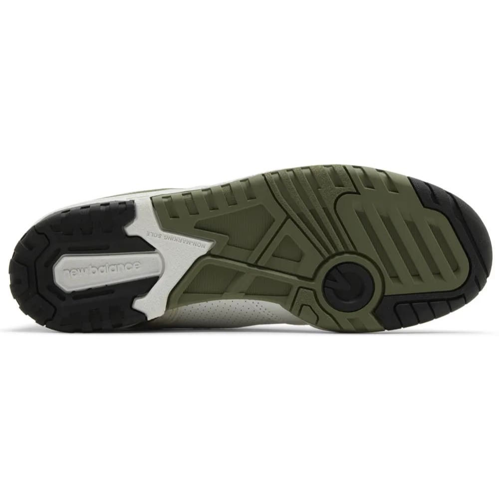 New Balance 550 White Dark Olivine