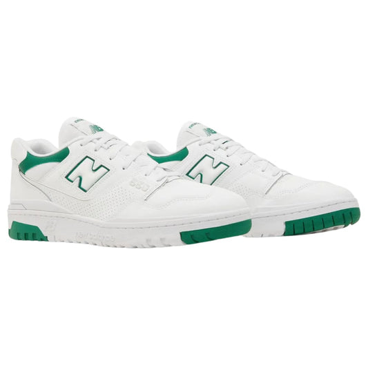 New Balance 550 White Classic Green