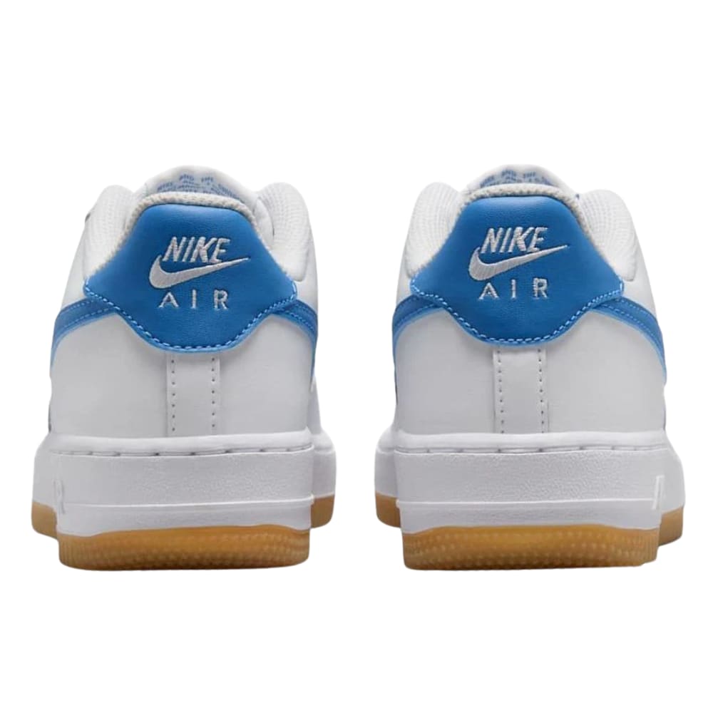 Nike Air Force 1 Low White Gum Light Brown Blue Beyond (GS)