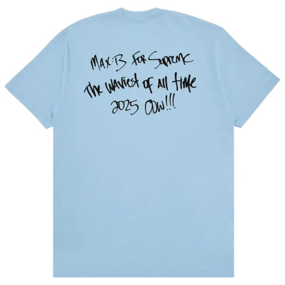 Supreme Max B Tee Powder Blue