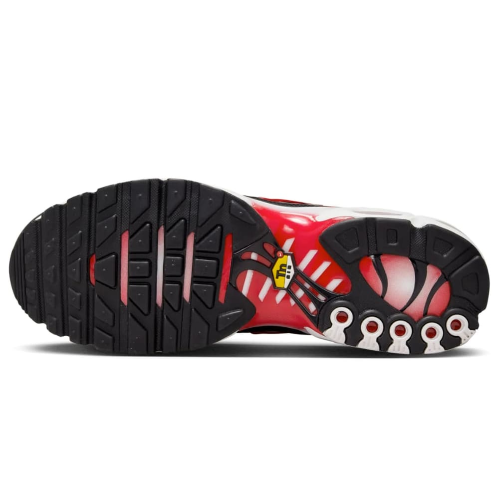 Nike Air Max Plus White Black University Red