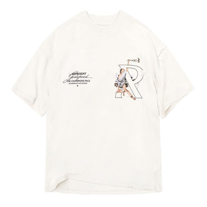 Represent Hermes T-Shirt - Flat White
