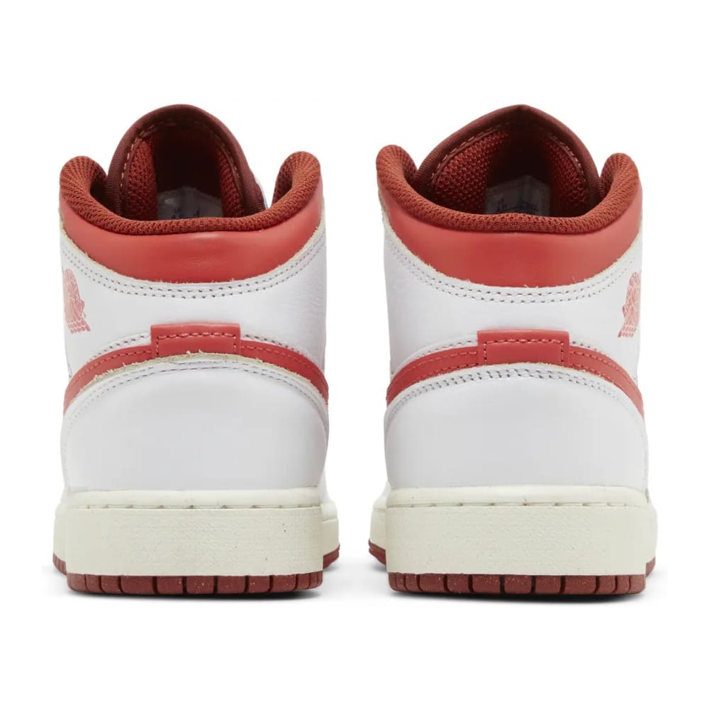 Jordan 1 Mid SE White Dune Red (GS)