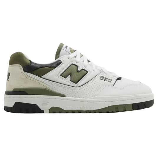 New Balance 550 White Dark Olivine