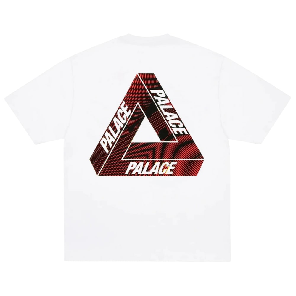 Palace Tri-Vex T-Shirt White/Red